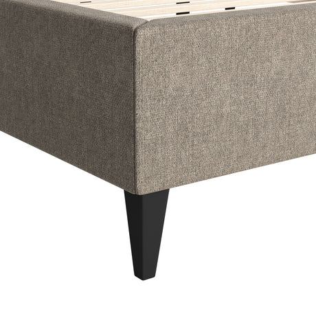 Dusa Olive Brown King Bed by Zuomod at Eve Furniture