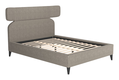 Dusa Olive Brown Queen Bed by Zuomod at Eve Furniture