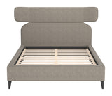 Dusa Olive Brown Queen Bed by Zuomod at Eve Furniture
