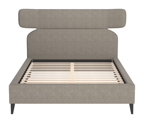 Dusa Olive Brown Queen Bed by Zuomod at Eve Furniture