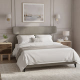 Dusa Olive Brown Queen Bed by Zuomod at Eve Furniture