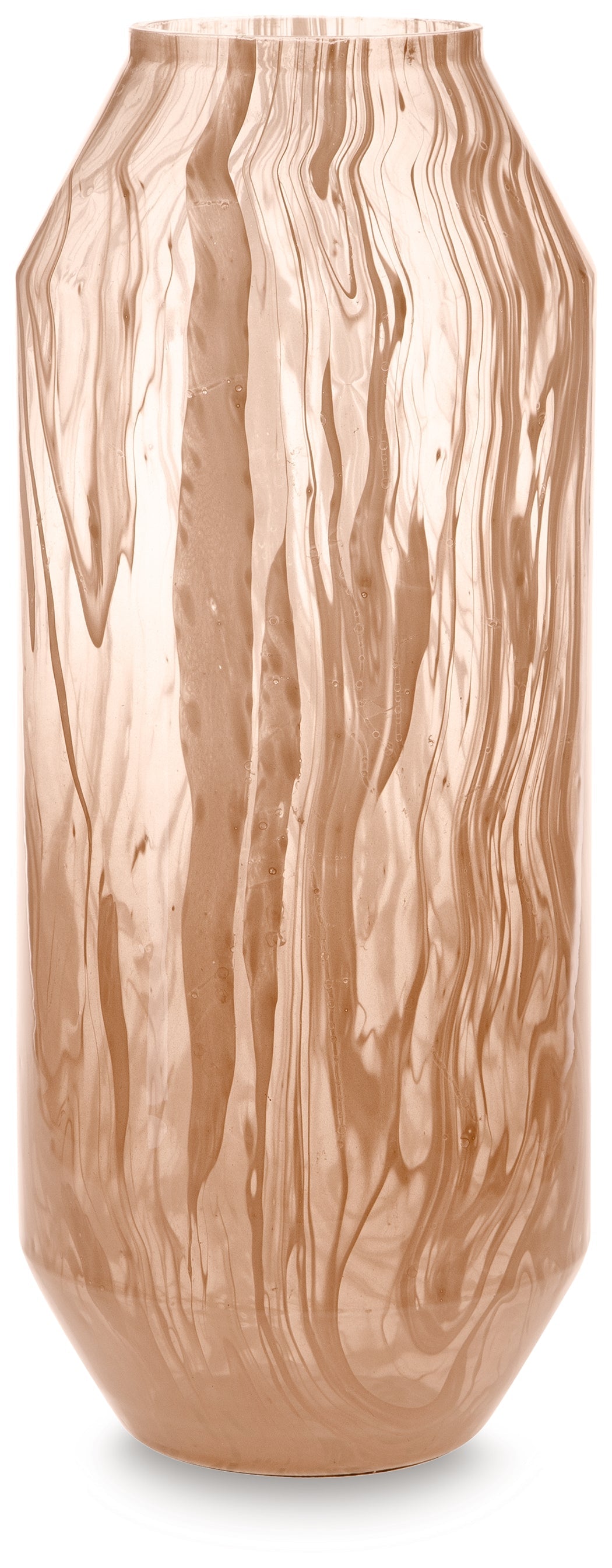 Dushby Blush Pink Vase by Ashley at Eve Furniture