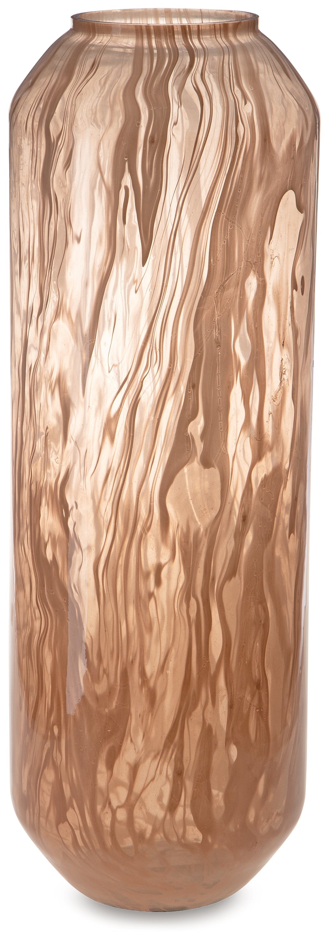 Dushby Blush Pink Vase by Ashley at Eve Furniture