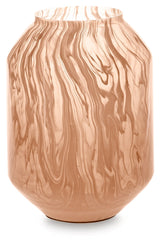 Dushby Blush Pink Vase by Ashley at Eve Furniture