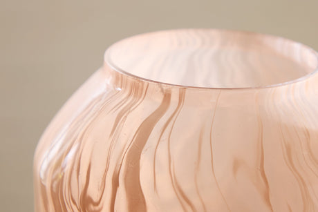 Dushby Blush Pink Vase by Ashley at Eve Furniture