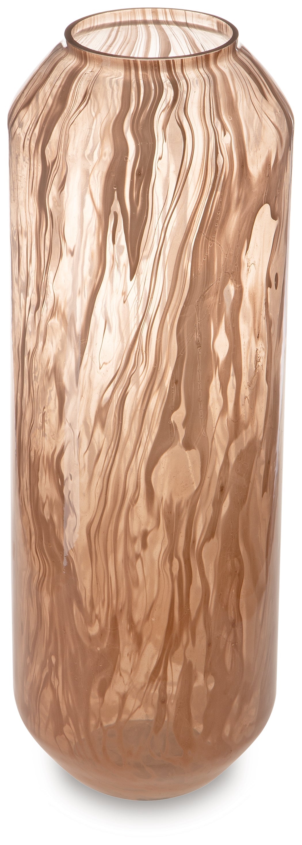Dushby Blush Pink Vase by Ashley at Eve Furniture