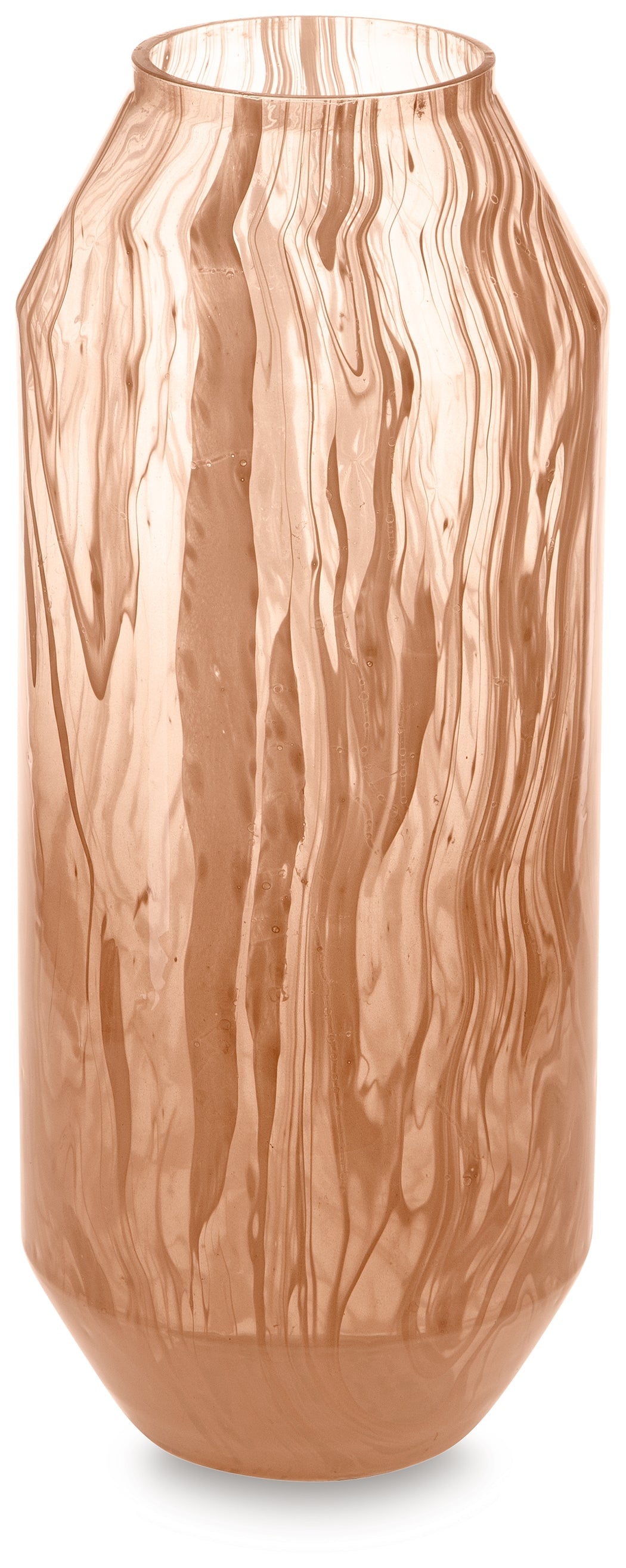 Dushby Blush Pink Vase by Ashley at Eve Furniture