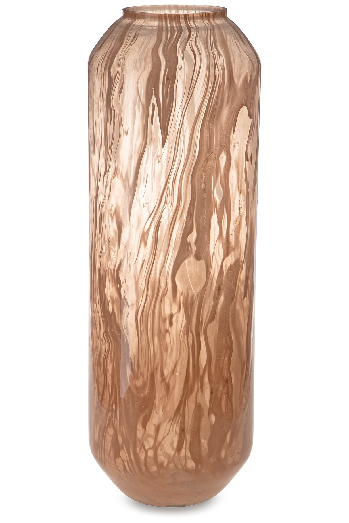 Dushby Blush Pink Vase by Ashley at Eve Furniture