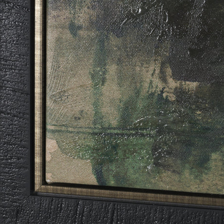 Dusk by Mercana Studio Hand-Embellished Textured Framed Canvas Artwork by Mercana at Eve Furniture