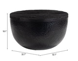 Duskan Black Storage Coffee Table by Zuomod at Eve Furniture