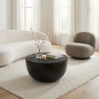 Duskan Black Storage Coffee Table by Zuomod at Eve Furniture