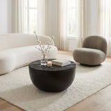 Duskan Black Storage Coffee Table by Zuomod at Eve Furniture