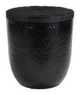 Duskan Black Storage Side Table by Zuomod at Eve Furniture