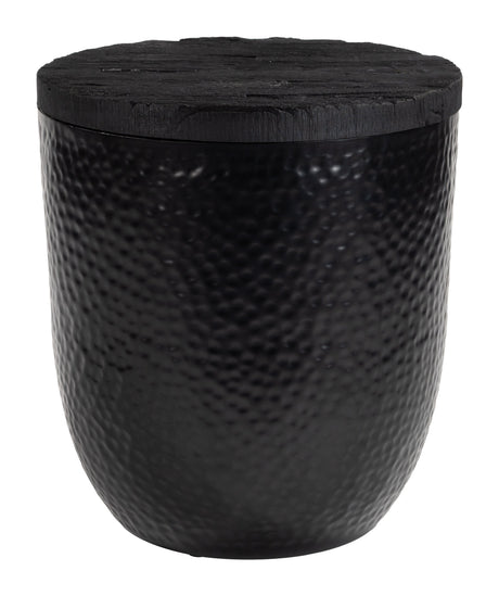 Duskan Black Storage Side Table by Zuomod at Eve Furniture