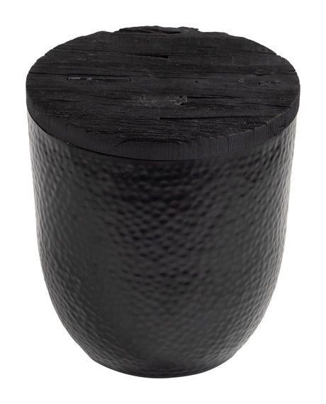 Duskan Black Storage Side Table by Zuomod at Eve Furniture