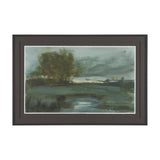 Dusks Shadow by Mercana Studio Hand Embelished Framed Artwork Matted under Glass by Mercana at Eve Furniture