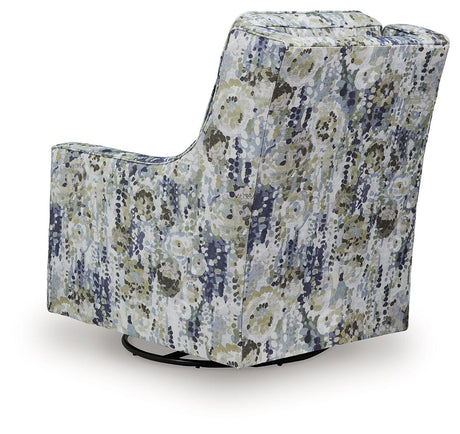 Dustinford Multi Swivel Glider Accent Chair by Ashley at Eve Furniture