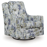 Dustinford Multi Swivel Glider Accent Chair by Ashley at Eve Furniture