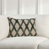 DV Caro Forest Green 14x20 Throw Pillow (Set of 2) by Classic Home at Eve Furniture