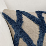 DV Caro Nightfall Blue 14x20 Throw Pillow (Set of 2) by Classic Home at Eve Furniture