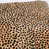 DV Leopard Hide Camel/Black Multiple Sizes Throw Pillow (Set of 2) by Classic Home at Eve Furniture