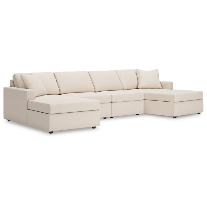 Modmax Oyster 4-Piece Sectional with Chaise