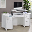 Dylan 4-Drawer Lift Top Office Desk by Coaster at Eve Furniture