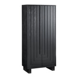 Dylan Black Shoe Cabinet by Crestview at Eve Furniture