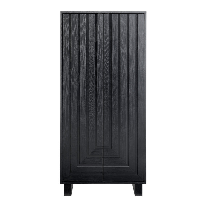 Dylan Black Shoe Cabinet by Crestview at Eve Furniture