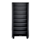 Dylan Black Shoe Cabinet by Crestview at Eve Furniture