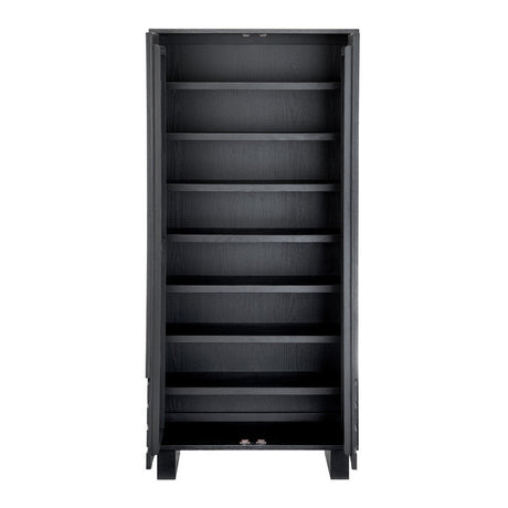 Dylan Black Shoe Cabinet by Crestview at Eve Furniture
