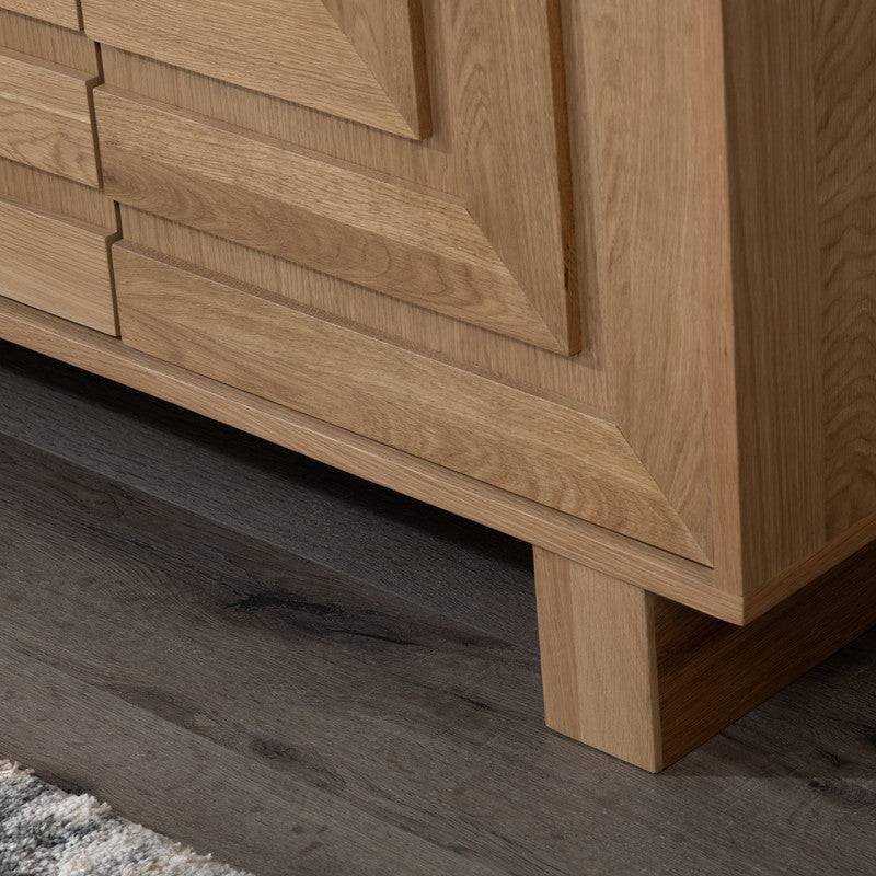 Dylan Brown 4 Door Sideboard by Crestview at Eve Furniture