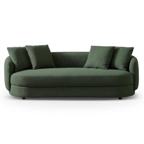 Dylan Modern French Olive Green Boucle Sofa by Ashcroft Furniture at Eve Furniture
