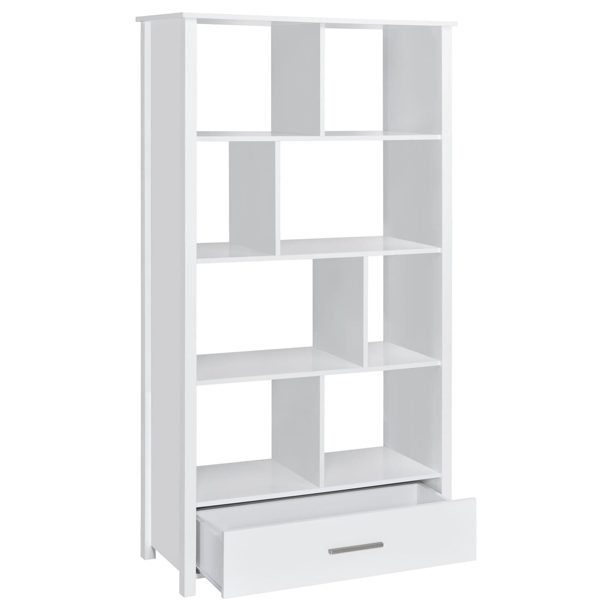 Dylan Rectangular 8-Shelf Bookcase