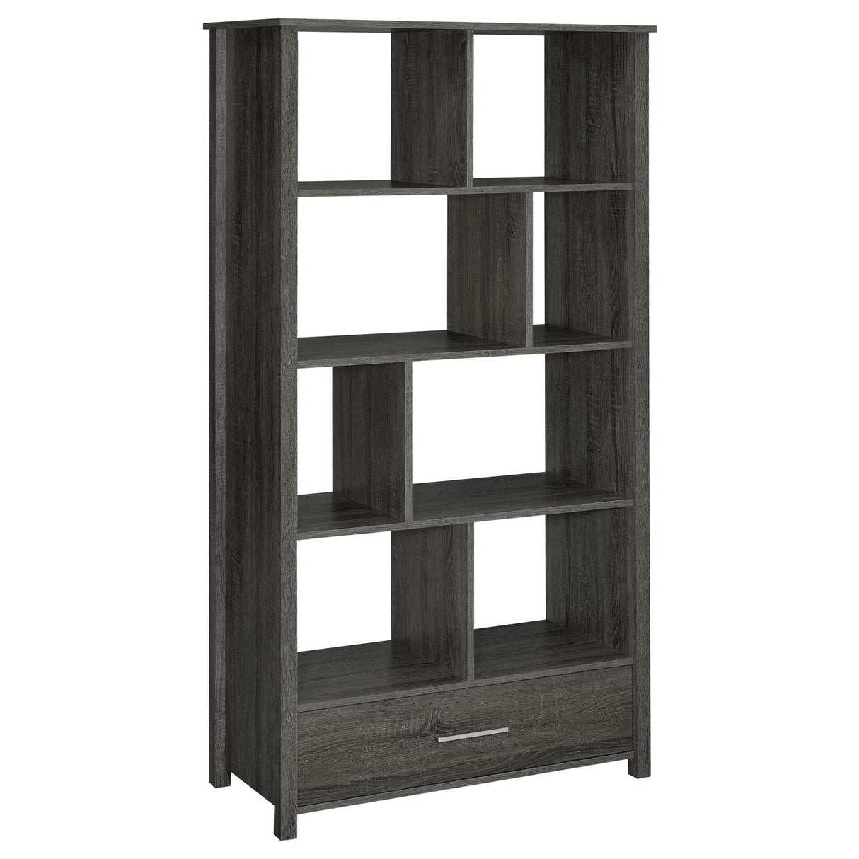 Dylan Rectangular 8-Shelf Bookcase by Coaster at Eve Furniture