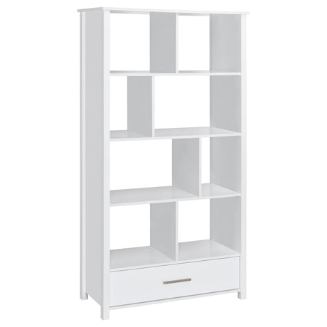 Dylan Rectangular 8-Shelf Bookcase by Coaster at Eve Furniture