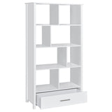 Dylan Rectangular 8-Shelf Bookcase by Coaster at Eve Furniture