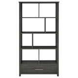 Dylan Rectangular 8-Shelf Bookcase by Coaster at Eve Furniture