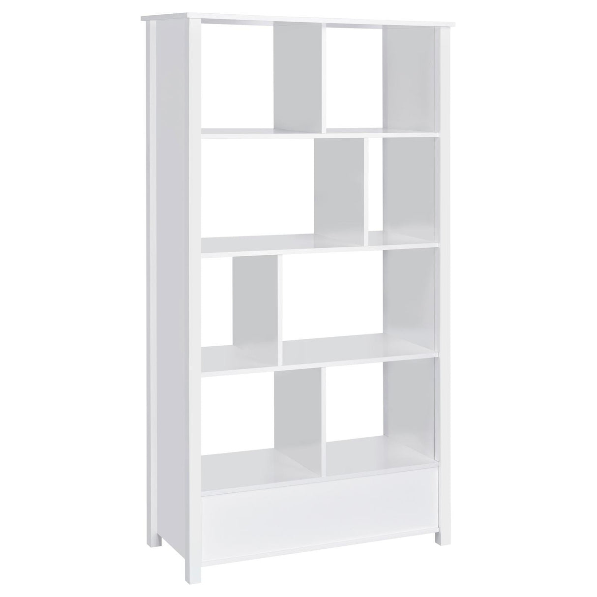 Dylan Rectangular 8-Shelf Bookcase by Coaster at Eve Furniture