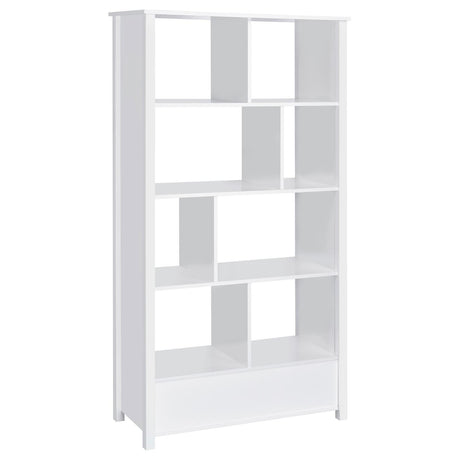 Dylan Rectangular 8-Shelf Bookcase by Coaster at Eve Furniture