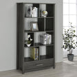 Dylan Rectangular 8-Shelf Bookcase by Coaster at Eve Furniture