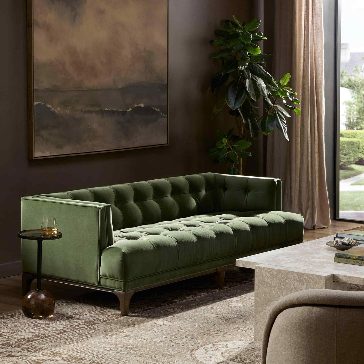 Dylan Sofa, Sapphire Olive by Four Hands by Four Hands at Eve Furniture
