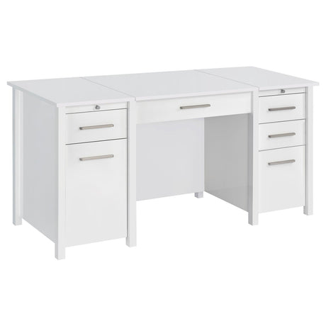 Dylan 4-Drawer Lift Top Office Desk by Coaster at Eve Furniture
