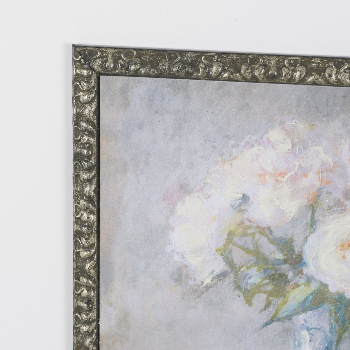 Dynasty Bloom II by Mercana Studio Hand-Embellished Textured Framed Artwork Matted under Glass by Mercana at Eve Furniture