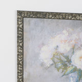 Dynasty Bloom II by Mercana Studio Hand-Embellished Textured Framed Artwork Matted under Glass by Mercana at Eve Furniture