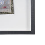 Dynasty Bloom II by Mercana Studio Hand-Embellished Textured Framed Artwork Matted under Glass by Mercana at Eve Furniture