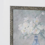 Dynasty Bloom III by Mercana Studio Hand-Embellished Textured Framed Artwork Matted under Glass by Mercana at Eve Furniture