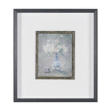 Dynasty Bloom III by Mercana Studio Hand-Embellished Textured Framed Artwork Matted under Glass by Mercana at Eve Furniture