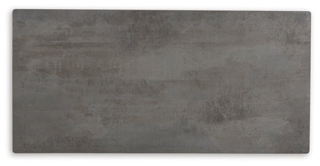 Dynnford Gray/Brown Table (Set of 3) by Ashley at Eve Furniture