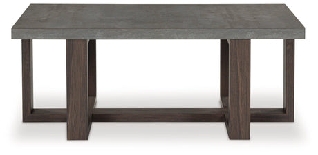 Dynnford Gray/Brown Table (Set of 3) by Ashley at Eve Furniture